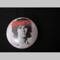 Jim Morrison - Doors plechový klasický odznak s priemerom 25mm