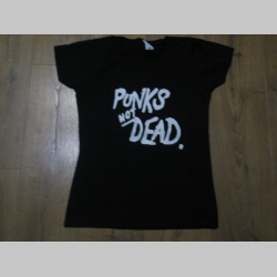 Punks not Dead dámske tričko 100%bavlna značka Fruit of the Loom