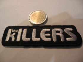 The Killers nažehľovacia vyšívaná nášivka (možnosť nažehliť alebo našiť na odev) materiál 100%bavlna 