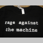 Rage Against The Machine čierne dámske tričko materiál 100% bavlna