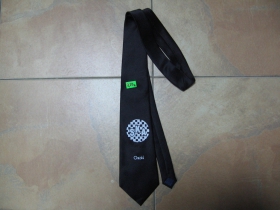 Kravata SKA čierna materiál 100% polyester