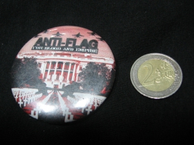 Anti Flag  odznak veľký, priemer 55mm