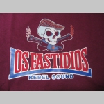 Los Fastidios, bordové pánske tričko