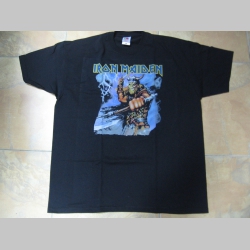 Iron Maiden čierne pánske tričko 100% bavlna