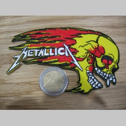 Metallica nažehľovacia nášivka vyšívaná (možnosť nažehliť alebo našiť na odev)