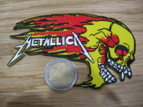 Metallica nažehľovacia nášivka vyšívaná (možnosť nažehliť alebo našiť na odev)
