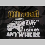 Offroad YOU CAN GO FAST I CAN GO ANYWHERE hrubá maskáčová mikina na zips s kapucou vzor Nightcamo - Nočný maskáč " Splinter "