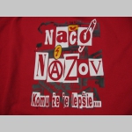 Načo Názov - Komuže je lepšie...  hrubá mikina na zips s kapucou stiahnuteľnou šnúrkami