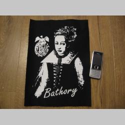 Elizabeth bathory - Alžbeta Bátoriová -  chrbtová nášivka (po krajoch neobšívaná) rozmery cca 36x24cm