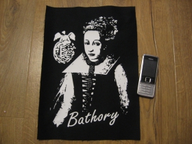 Elizabeth bathory - Alžbeta Bátoriová -  chrbtová nášivka (po krajoch neobšívaná) rozmery cca 36x24cm