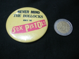 Sex Pistols   odznak veľký, priemer 55mm