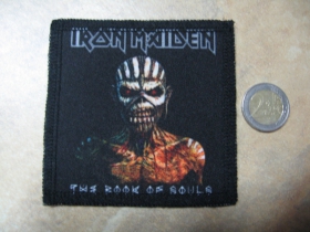 Iron Maiden ofsetová nášivka po krajoch obšívaná cca. 9x9cm 