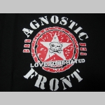Agnostic Front čierne pánske tričko 100%bavlna