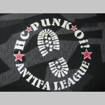 HC Punk Oi! Antifa League  nočný maskáč-Nightcamo SPLINTER, pánske tričko 100%bavlna