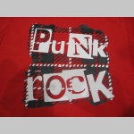 Punk rock Tartan dámske tričko 100%bavlna značka Fruit of The Loom