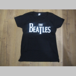The Beatles  čierne dámske tričko 100%bavlna