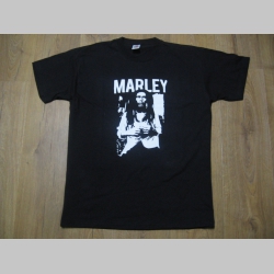 Marley čierne pánske tričko 100%bavlna