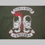 Punks and Skins United  pánske tričko 100 %bavlna 