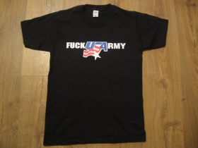 Fuck US Army pánske tričko materiál 100% bavlna  značka Fruit of The Loom