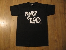 Punks not dead  p&aacute;nske tričko 100%bavlna  značka Fruit of The Loom