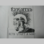 The Exploited - Lets start a War   pánske tričko 100 %bavlna Fruit of The Loom