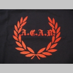 A.C.A.B. venček pánske tričko (nie mikina!!) s dlhými rukávmi vo farbe " metro " čiernobiely maskáč gramáž 160 g/m2 materiál 100%bavlna