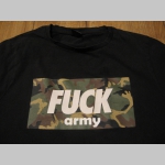 Fuck Army - VINTAGE - prané, čierne pánske tričko materiál 100% bavlna (posledný kus!!!) veľkosť XS