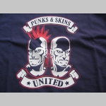 Punks and Skins United  pánske tričko 100 %bavlna 