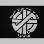 Crass - Fight War not Wars  dámske tričko Fruit of The Loom 100%bavlna
