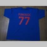 Punkrock 77  pánske tričko s obojstrannou potlačou 100%bavlna značka Fruit of The Loom