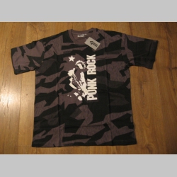 Punk Rock nočn&yacute; " rusk&yacute; " mask&aacute;č - Nightcamo SPLINTER, p&aacute;nske tričko 100%bavlna