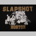 Slapshot - čierne pánske tričko 100%bavlna Slapshot - čierne pánske tričko 100%bavlna