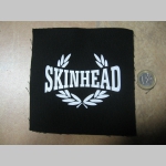 Skinhead venček  malá potlačená nášivka rozmery cca. 12x12cm (neobšívaná)