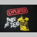 Exploited - Punks not Dead  dámske tričko Fruit of The Loom 100%bavlna 