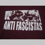 Antifascistas pánske tričko s obojstrannou potlačou 100%bavlna značka Fruit of The Loom