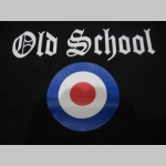 Old School čierne teplákové kraťasy s tlačeným logom