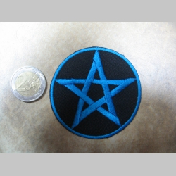 Pentagram  nažehľovacia vyšívaná nášivka (možnosť nažehliť alebo našiť na odev)