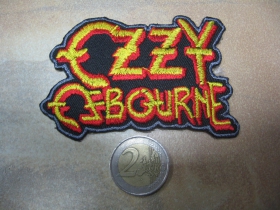 Ozzy Osbourne, vyšívaná nažehľovacia nášivka (možnosť nažehliť alebo našiť na odev) 
