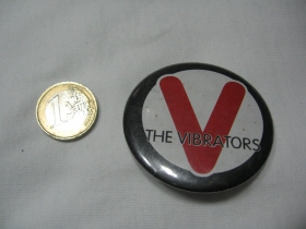 The Vibrators odznak veľký,  priemer 55mm