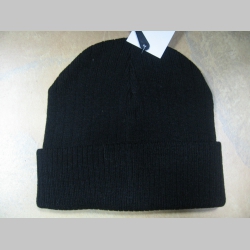 Zimná čiapka COMMANDO, kulich, čierna pletená 100%akryl  univerzálna veľkosť