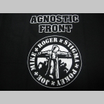 Agnostic Front čierne pánske tričko 100%bavlna