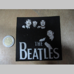 Beatles ofsetová nášivka po krajoch neobšívaná cca. 9x9cm 