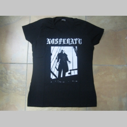 Upír NOSFERATU - Dracula čierne dámske tričko 100%bavlna značka Fruit of The Loom