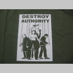 Destroy Authority pánske tričko 100 %bavlna značka Fruit of The Loom