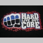 Hardcore Live Out pánska šuštiaková bunda čierna materiál povrch:100% nylon, podšívka: 100% polyester, pohodlná,vode a vetru odolná