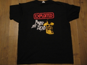 Exploited - Punks not Dead čierne detské tričko 100%bavlna