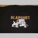 Slapshot - čierne pánske tričko 100%bavlna Slapshot - čierne pánske tričko 100%bavlna