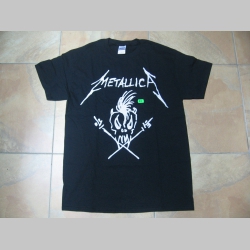 Metallica  čierne pánske tričko 100%