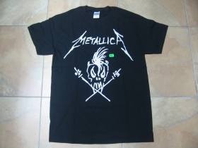 Metallica  čierne pánske tričko 100%
