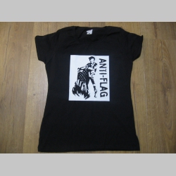 Anti Flag čierne dámske tričko 100%bavlna
